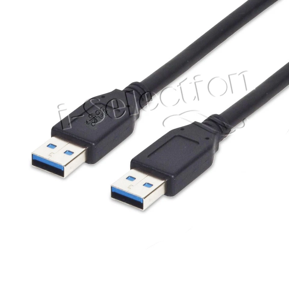 1m Premium USB 3.0 SuperSpeed Data Cable Connection Type A Male to Type A Male