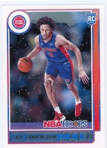 2021-22 Panini NBA Hoops - Rookies Cade Cunningham #201 Winter (RC)