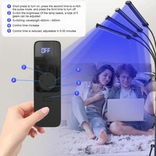 UV Skin Tanning Lamp Sunbed Solarium Light hysiotherapy Lamp Bronze Skin Color