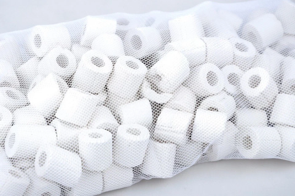 AquaOne Keramik Ringe Filtermaterial Aquarien Teich Filter biologisch Bakterien