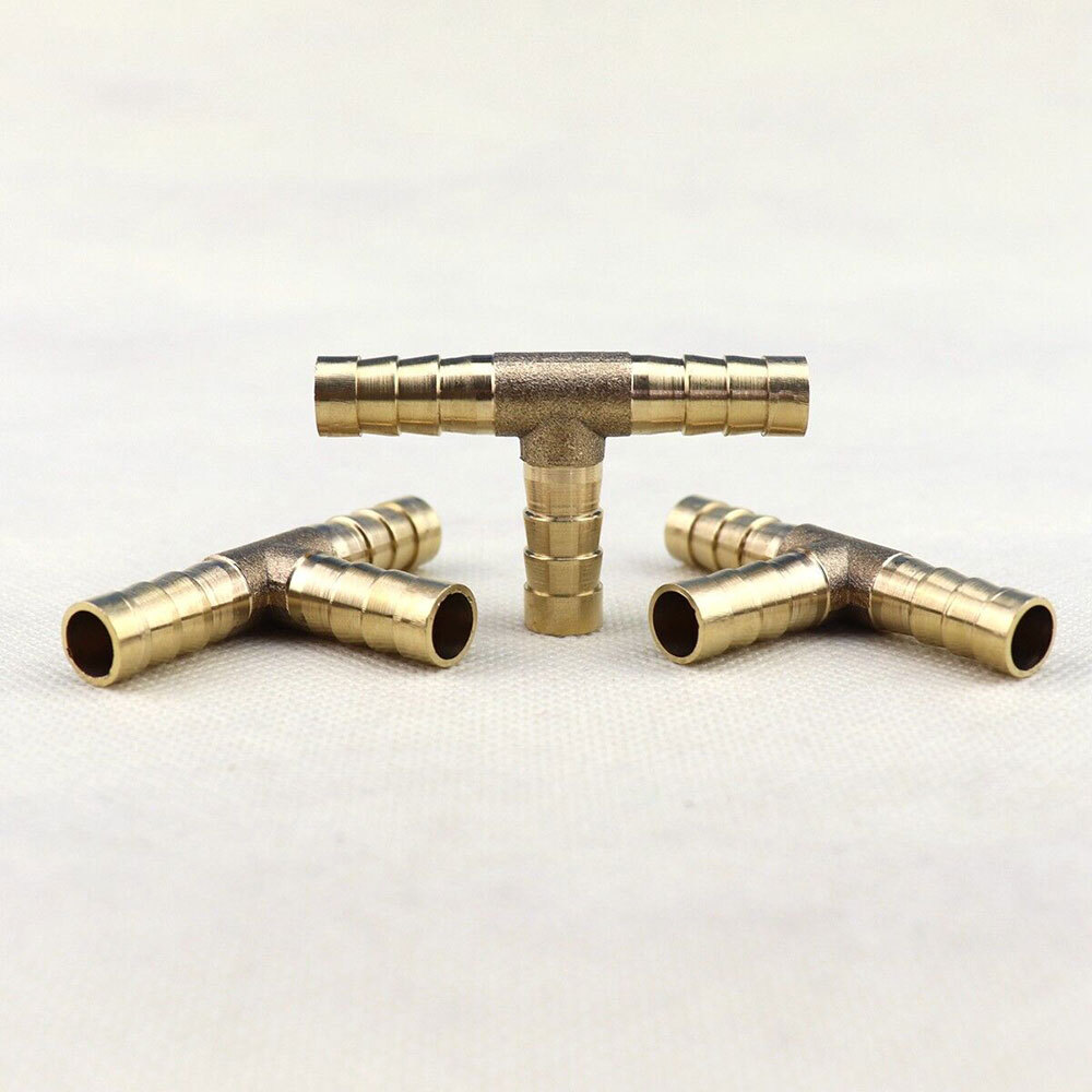 Set Di 10 Raccordi A Compressione In Ottone Per Tubi Freno E - Foto 2