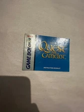 Quest for Camelot Nintendo Gameboy Color Instruction Manual Only M21
