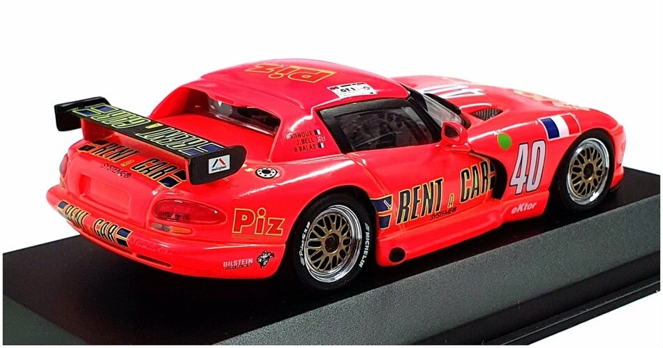 Minichamps 1/43 Scale 430 941440 - Dodge Viper Le Mans 1994 #40 Arnoux - Image 2 of 4