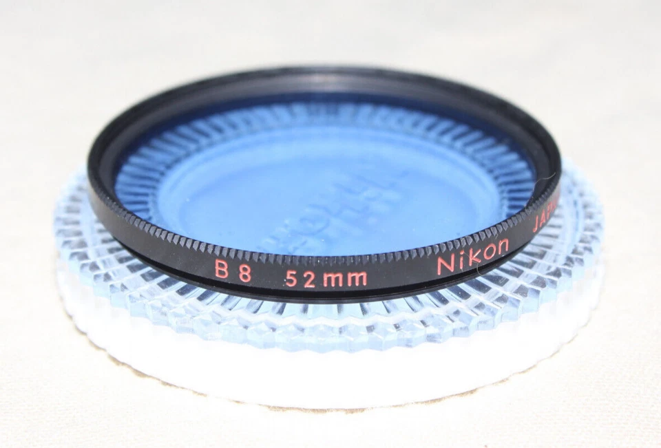 OEM NIKON 52mm B8 DARK BLUE FILTER - Image 2 of 2