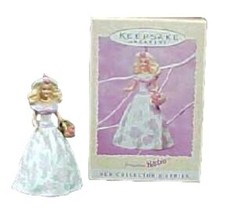 1994 Hallmark Easter Collection Springtime Barbie 1 Ornament IOB QEO8069