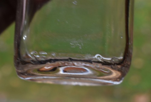 BILTMORE DAIRY FARMS Half Pint Milk Bottle Embossed w Pink Tint Vintage Duraglas - Picture 8 of 15