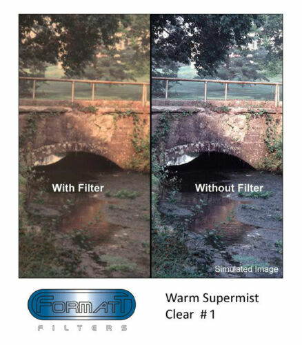 Formatt 4x4 Warm Supermist Clear Glass Filter - Picture 1 of 8