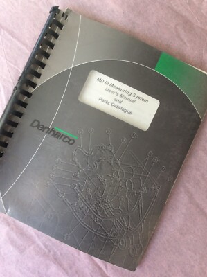 DENHARCO MEASURING MD III 3 DELIMBER PARTS & OPERATION MANUAL Book Guide Service
