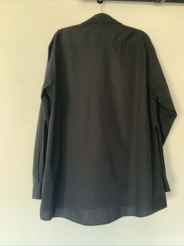 Pelaco Microsilk Size 44 Men’s Shirt Black - Picture 3 of 5