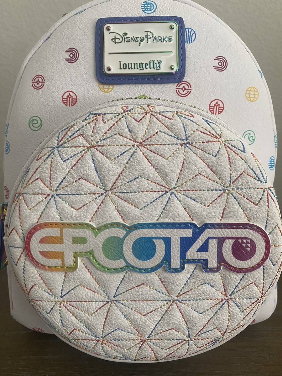 Disney Parks Loungefly WDW Epcot 40 Anniversary Iridescent  display picture 1
