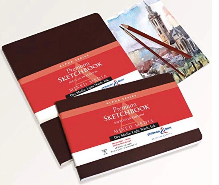 Stillman & Birn Alpha Series Premium Soft-Cover Sketchbook, 8" x 10" - Image 2 of 2