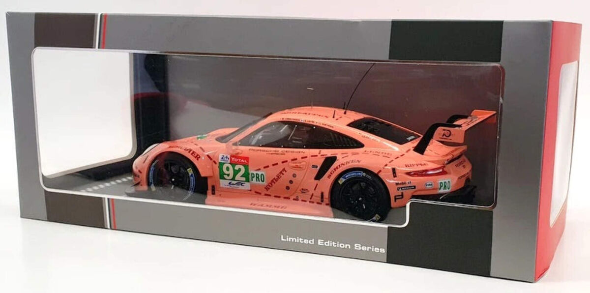 Ixo 2018 Porsche 911 991.2 GT3 RSR Team Porsche GT #92 Pro Ixo 2018 Porsche 911 991.2 GT3 RSR Team Porsche GT #92 Pro