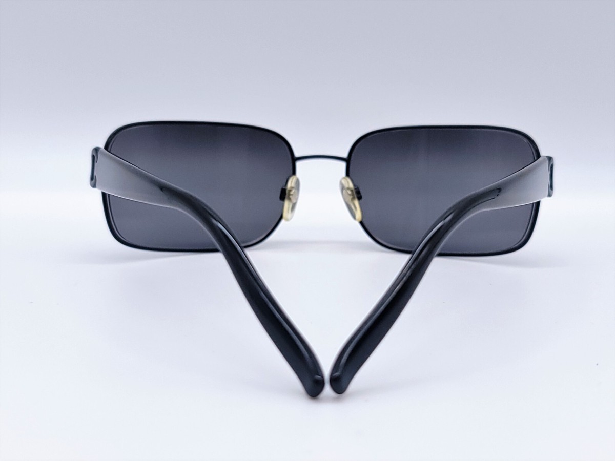 Chanel 4087 c.101/88 Black Wrap Sunglasses 59 [ ] 17 130mm [RARE