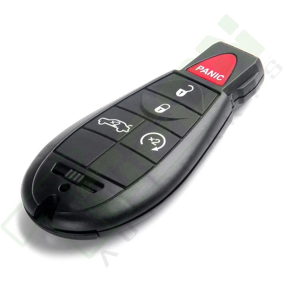 2 para Dodge Challenger 2008-2013 2014 entrada sin llave mando a distancia coche llavero Foto 4 de 4