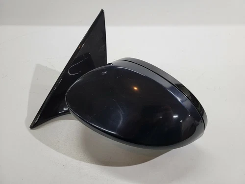 ⭐ 07-10 Bmw E92 328 335 Left Side View Power Fold Gloss Black Door Mirror Oem