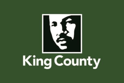 Fahne Flagge King County (Washington) 50 x 75 cm Bootsflagge Premiumqualität