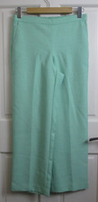 Alfred Dunner Green Pants Womens Size 8P 28x26.5 Pull On Pockets 85-30828