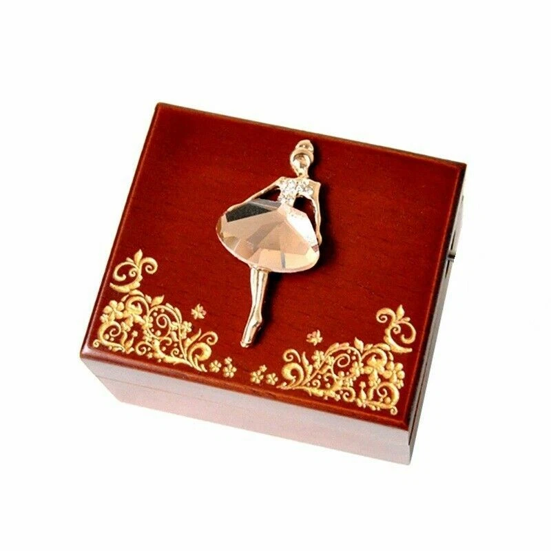 Wind up best sale ballerina music box