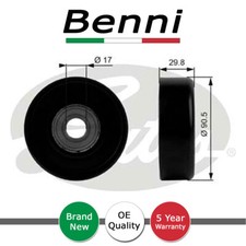 Deflection Guide Pulley  Upper Lower Benni Fits Mustang Discovery