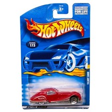 Hot Wheels #173 Talbot Lago Red Wire Lace Spoke Wheels 2001 New On Card