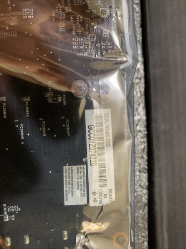Radeon RX480 4GB Asus Dual OC Graphic Video GPU - Picture 4 of 4
