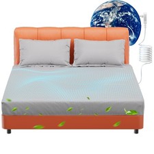 Queen Grounding Sheet 10 Percent Silver Fiber Organic Cotton Deep Pocket