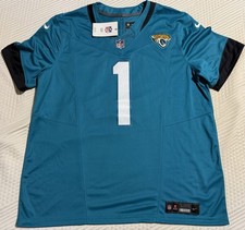 Travis Etienne Jr Jacksonville Jaguars Nike Dri-Fit Jersey Mens Size XL Teal NWT