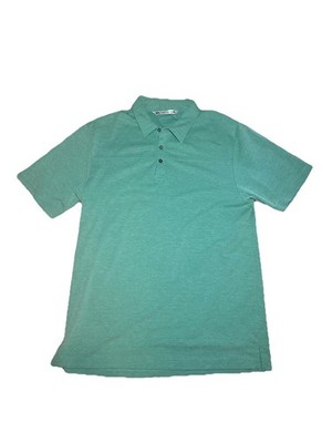 L Travis Matthew Green Golf Polo Shirt Summer