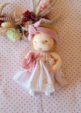 Stoffpuppe Waldorf Art 18 Cm Babypuppe Stoffpuppe, Steiner PUPPE