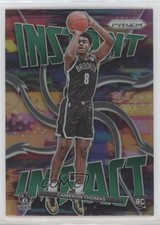 2021-22 Panini Prizm Instant Impact Green Prizm Cameron Thomas #2 0s55