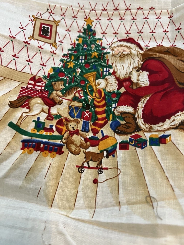 Night Before Christmas  15 Squares  Sewing Panel Pattern New Cut & Sew - Image 3 of 4