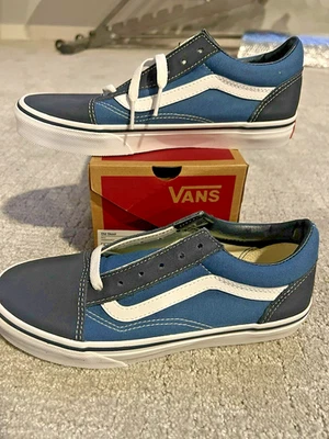 VANS Old Skool Navy Size 5.0 Youth Kids - Image 1 of 4