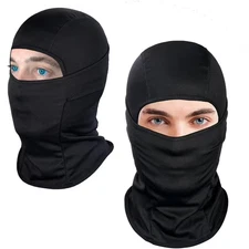 Balaclava Face Mask UV Protection Ski Motorcycle Snowboard Hood Black Shiesty