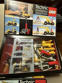 Vintage Lego Technic&rsquo;s Lot. 3 Sets, #8040, #8020, #8710&hellip;.1-New In Box, 2-C.I.B.