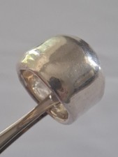 Moderner Silber 925 Ring Designer glatt handm...