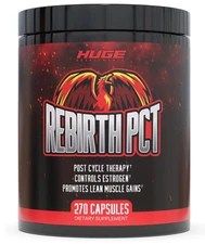 Rebirth PCT Supplement for Men, Most Stacked & Complete Post Cycle Therapy... 
