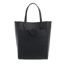 Image of Lauren Ralph Lauren Cameryn Small Pebbled Leather Bag,BNWT,black