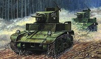 Mirage Hobby 726070 - 1:72 M3 Us Light Tank 'First Hundred'