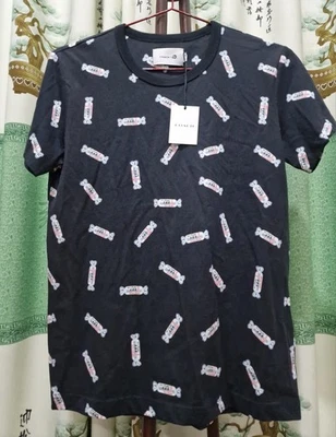 Coach x White Rabbit Cream Candy T-Shirt In Organic Cotton Size M Brand New Tags - Image 1 of 4