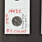 1943 S   LINCOLN CENT ~rainbow toning~  CH UNCIRCULATED ~RS COINS #39U FREE SHIP
