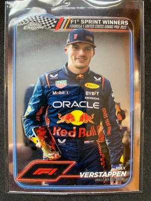 2024 TOPPS Chrome Formula 1 Sprint Winners 152 Max Verstappen (Red Bull)