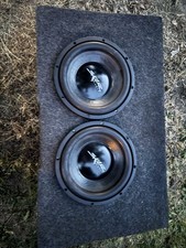 2- 10 Skar subwoofers Full kit