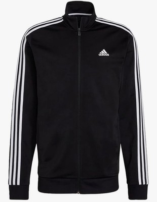 adidas 3-Stripe Tricot Track Jacket H46099 Black/White Size 5XL NWT