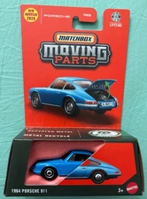 MATCHBOX MOVING PARTS SERIES 1964 PORSCHE 911 Blue