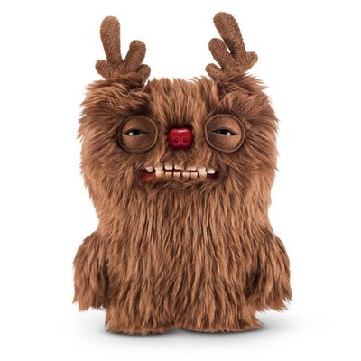 FUGGLER FESTIVE FUGGS REINDEER FUNNY UGLY MONSTER NEW TOY - NO USA