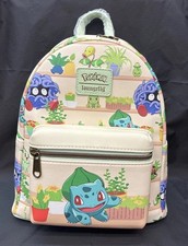 Mini Mochila Bolsa para Libros Pokemon Loungefly Bulbasaur Plantas