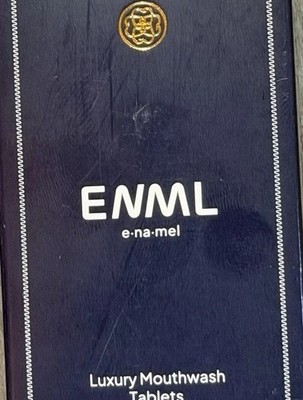ENML Mouthwash Tablets Hydroxyapatite Whitening Enamel Restore 100% Natural 60ct