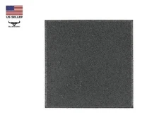 SINGLE Ground Smart 12"x12"x1/2" Gray Flat Rubber Paver Long Lasting & Durable