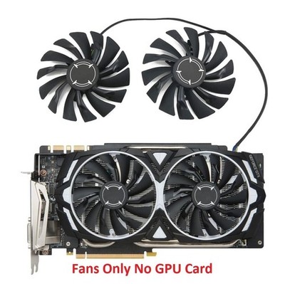   GTX 1060 1070 1070ti 1080 1080ti ARMOR OC graphics cooling fan  #zb