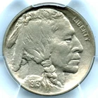 1913-D Type 1 Buffalo Nickel, PCGS MS62